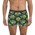 thumbnail image 1 of Fuzoiu Sunflowers Print Men's Ultra Breathable Underwear,No Riding Up Boxer Briefs with ComfortFlexible Waistband-X-Large, 1 of 5
