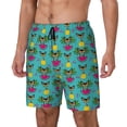 thumbnail image 1 of Fuzoiu Sunmmer Cat Print Men's Swim Shorts,Quick-Dry Double-Layer Swim Trunks,Board Trunks,Beach Shorts Swimwear Bathing Suits-Large, 1 of 6
