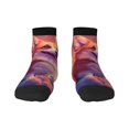 thumbnail image 1 of Fuzoiu Sunset Cloud Corgi Print Adult Socks, Crew Moisture-wicking Socks, Unisex Cushion Crew Socks,Casual Sports Ankle Socks, 1 of 7