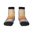 thumbnail image 1 of Fuzoiu Sunshine Colorful Cloud Rabbit Print Adult Socks, Crew Moisture-wicking Socks, Unisex Cushion Crew Socks,Casual Sports Ankle Socks, 1 of 7