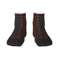 thumbnail image 1 of Fuzoiu Tartan Plaid Print Adult Socks, Crew Moisture-wicking Socks, Unisex Cushion Crew Socks,Casual Sports Ankle Socks, 1 of 7