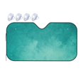 thumbnail image 1 of Fuzoiu Teal Turquoise1 Print Car Windshield Sunshade,Foldable Reflective Sun Visor,Windshield Sun Shade,UV Rays Sun Visor Shade,Auto Front Sun Shield Shade-Medium, 1 of 8
