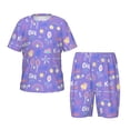 thumbnail image 1 of Fuzoiu Tennis 1 Print Boys Girls Pjs Sleepwear,2 Piece Pajam,Comfy Pajama Shorts Sets,T-Shirt and Short Pajama Set For Kids-XX-Large, 1 of 6