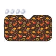 thumbnail image 1 of Fuzoiu Thanksgiving Turkey Print Car Windshield Sunshade,Foldable Reflective Sun Visor,Windshield Sun Shade,UV Rays Sun Visor Shade,Auto Front Sun Shield Shade-Small, 1 of 8