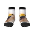 thumbnail image 1 of Fuzoiu The Dog Is Sitting In A Bubble Bath Print Adult Socks, Crew Moisture-wicking Socks, Unisex Cushion Crew Socks,Casual Sports Ankle Socks, 1 of 7