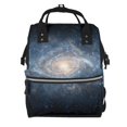 thumbnail image 1 of Fuzoiu The Galaxy Print Diaper Bag Backpack,Baby Essentials Travel Tote,Multi function Waterproof Diaper Bag, Travel Essentials Baby Bag - Unisex, 1 of 6