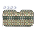 thumbnail image 1 of Fuzoiu Traditional Tribal Aztec1 Print Car Windshield Sunshade,Foldable Reflective Sun Visor,Windshield Sun Shade,UV Rays Sun Visor Shade,Auto Front Sun Shield Shade-Small, 1 of 8