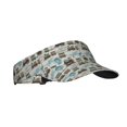 thumbnail image 1 of Fuzoiu Transport Train Print Adult Sunscreen Visor Cap,Adjustable Summer Cap for Men Women,Unisex Running Outdoor Beach Hat, 1 of 7