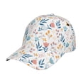 thumbnail image 1 of Fuzoiu Tulips Flowers Print Adjustable Baseball Cap for Men and Women, Unisex Sports Hat, Sun Protection Hat for Running Workouts and Outdoor Activities All Seasons, 1 of 6