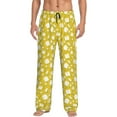 thumbnail image 1 of Fuzoiu Tulips Flowers Print Men's Pajama Pants,Lounge Pants for Men,Lounge PJ Bottoms,Sleepwear Pants with Drawstring Pockets -XX-Large, 1 of 6