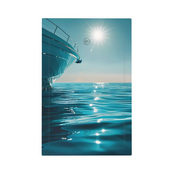 Fuzoiu Turquoise Ocean Reflection Print Single Duplex Outlet Cover Plate, Light Switch Cover, for Receptacle Light Switch, Switch Cover Decorative Wallplate-Style V