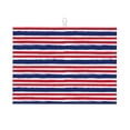 thumbnail image 1 of Fuzoiu USA Colors Stripes Print Absorbent, Reversible Microfiber Dish Drying Mat for Kitchen, Dish Drying Pad for Dishes, Utensils, Pots and Pans, Extra Large 18 Inch x 24 Inch, 1 of 7