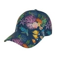 thumbnail image 1 of Fuzoiu Undersea Animals Print Adjustable Baseball Cap for Men and Women, Unisex Sports Hat, Sun Protection Hat for Running Workouts and Outdoor Activities All Seasons, 1 of 6