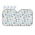 thumbnail image 1 of Fuzoiu Undersea Animals Print Car Windshield Sunshade,Foldable Reflective Sun Visor,Windshield Sun Shade,UV Rays Sun Visor Shade,Auto Front Sun Shield Shade-Medium, 1 of 8