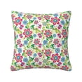 thumbnail image 1 of Fuzoiu Vector Mexican Otomi Style Bright Print Square Pillow Cover,Hidden Zipper Design,Luxury Square Pillow Case, Throw Pillow,Couch Cushion-12"x12", 1 of 7
