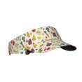 thumbnail image 1 of Fuzoiu Vegetable Print Adult Sunscreen Visor Cap,Adjustable Summer Cap for Men Women,Unisex Running Outdoor Beach Hat, 1 of 7