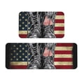 thumbnail image 1 of Fuzoiu Veterans Day1 Print Kitchen Floor Mat 2 Sets,Kitchen Rugs and Mats,,Non Skid Waterproof Kitchen Floor Mat for Kitchen,Home Office,Sink,Laundry, 1 of 6