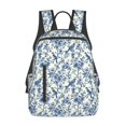 thumbnail image 1 of Fuzoiu Vintage Floral Birds Print Lightweight Daypack,Weekender Bag for Men and Women, Travel Backpack with Padded Straps for School, Travel & Work, 1 of 7