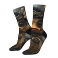 thumbnail image 1 of Fuzoiu Vintage Gentleman Duck Print Athletic Crew Socks for Men & Women,Casual Crew Socks,Above Ankle Crew Socks for Business, Casual, 1 of 6