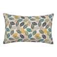 thumbnail image 1 of Fuzoiu Vintage Leaves Print Fuzzy Pillowcases, Super Soft Pillow Case Cover with Zipper for Bedroom, Sofa, Couch,Cozy Pillow Shams for All Seasons-20"x30", 1 of 6