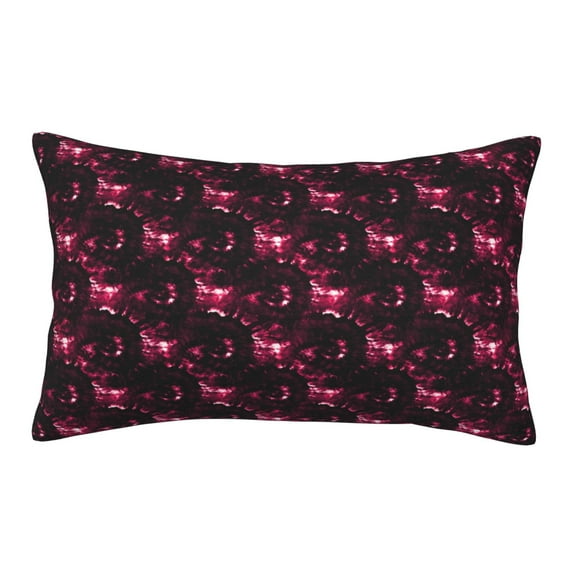 Fuzoiu Vintage Psychedelic Print Fuzzy Pillowcases, Super Soft Pillow Case Cover with Zipper for Bedroom, Sofa, Couch,Cozy Pillow Shams for All Seasons-16"x24"