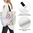 thumbnail image 1 of Fuzoiu Vintage Rose Print Tote Bags for Women,Shoulder Bag, Gym Tote,Top Handle Ladies Shoulder Bags for Work Beach Travel and Shopping Grocery, 1 of 9