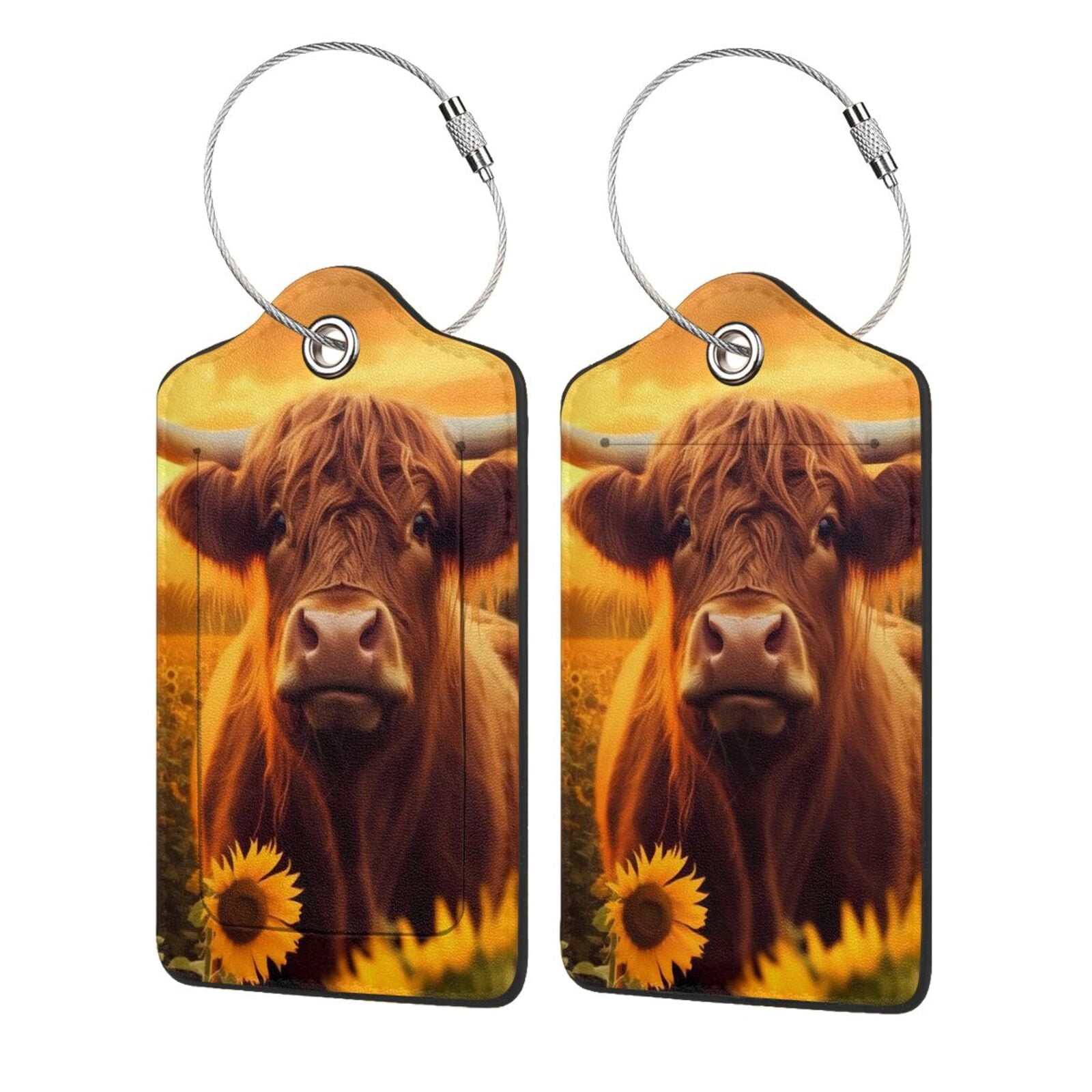 cow vintage leather flap (7905) main image 1