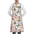 thumbnail image 1 of Fuzoiu Watercolor Floral With Butterflies Print Kitchen Cooking Aprons,Kitchen Cooking BBQ Aprons,Chef Apron with 2 Pockets for Men Women,Art Aprons for Painting Pottery Ceramics, 1 of 7