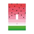 thumbnail image 1 of Fuzoiu Watermelon Print Single Duplex Outlet Cover Plate, Light Switch Cover, for Receptacle Light Switch, Switch Cover Decorative Wallplate-Style T, 1 of 6