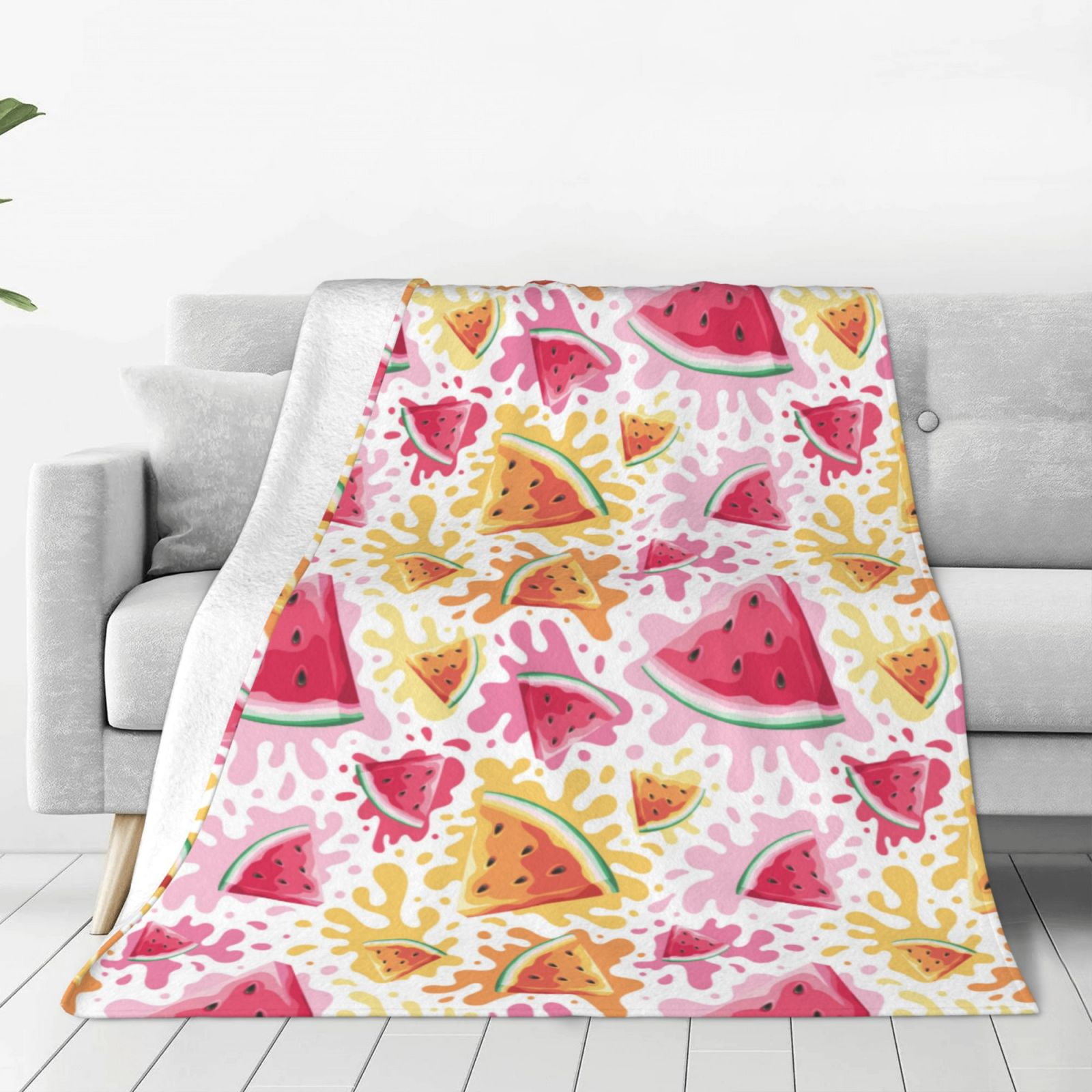 Ocean Bloom Ultra-Soft Micro Fleece Blanket 60