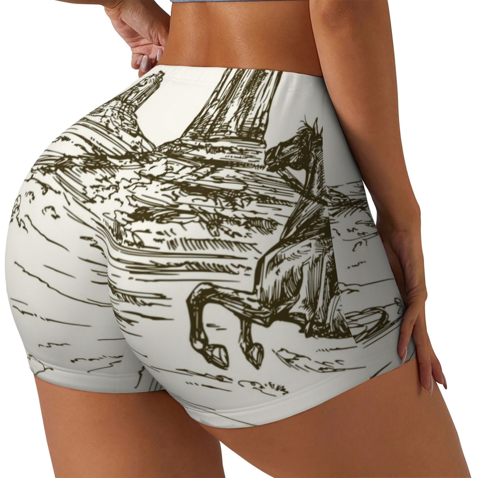 Reamphy 3 Pack Slip Shorts for Women Under Dress - Comfortable Smooth Yoga Shorts | Workout Biker Shorts
