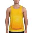 thumbnail image 1 of Fuzoiu Yellow Lemon Print Men's Workout Tank Tops,Sleeveless Gym Shirt Quick Dry,Fitness Bodybuilding T-Shirt,Muscle Athletic Workout Tee-3X-Large, 1 of 7