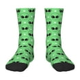 thumbnail image 1 of Fuzoiu alien cartoons Print Kids Socks For Boys Girls,Grip Crew Socks with Non Slip,Lightweight Stretch Crew Socks,Toddlers Crew Boot Socks, 1 of 5