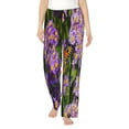 thumbnail image 1 of Fuzoiu butterflies and Gardens Print Women's Pajama Pants,Lounge Pants with Drawstring and Pockets, Casual Pjs Sleep Bottoms, Women's Sleep Pants-X-Large, 1 of 6