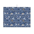thumbnail image 1 of Fuzoiu cute fish octopus Print Absorbent, Reversible Microfiber Dish Drying Mat for Kitchen, Dish Drying Pad for Dishes, Utensils, Pots and Pans, Extra Large 18 Inch x 24 Inch, 1 of 7