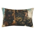 thumbnail image 1 of Fuzoiu desert Man Shepherd Dog Print Pillow Case with Hidden Zipper,Pillow Covers,Soft and Comfortable Pillowcase-16"x24", 1 of 6