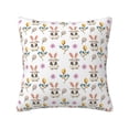 thumbnail image 1 of Fuzoiu easter Print Square Pillow Cover,Hidden Zipper Design,Luxury Square Pillow Case, Throw Pillow,Couch Cushion-12"x12", 1 of 7
