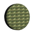thumbnail image 1 of Fuzoiu largemouth bass Print Universal Spare Tire Cover with Buckle Strap, Waterproof Wheel Covers for Jeep, Trailer, RV, Truck and All Car-15 inch, 1 of 6