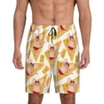 thumbnail image 1 of Fuzoiu mouse holiday Print Pajama Shorts for Men, Men's Pajama Bottoms,Mens Lounge Sleepwear,Pajama Pants with Pocket-XX-Large, 1 of 6