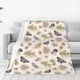 thumbnail image 1 of Fuzoiu nuts leaf Butterfly Print Ultra-Soft Micro Fleece Blanket,All Seasons Flannel Throw, Lightweight Blanket for Bed, Sofa, Couch, Movie Night, Camping, and Travel-40"x30", 1 of 7