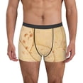 thumbnail image 1 of Fuzoiu taco tortilla Print Men's Ultra Breathable Underwear,No Riding Up Boxer Briefs with ComfortFlexible Waistband-Small, 1 of 5