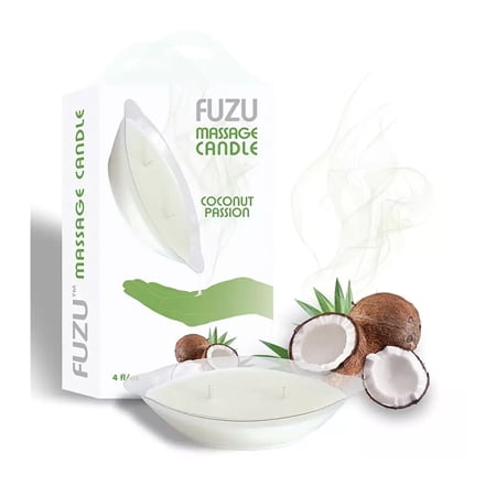 Fuzu Massage Candle Coconut Passion 4 Oz