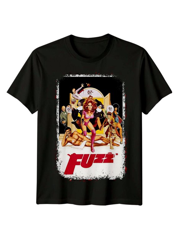 Fuzz (1972) Movie Poster Inspired T-Shirt Retro Classic Film Graphic Tee Unisex