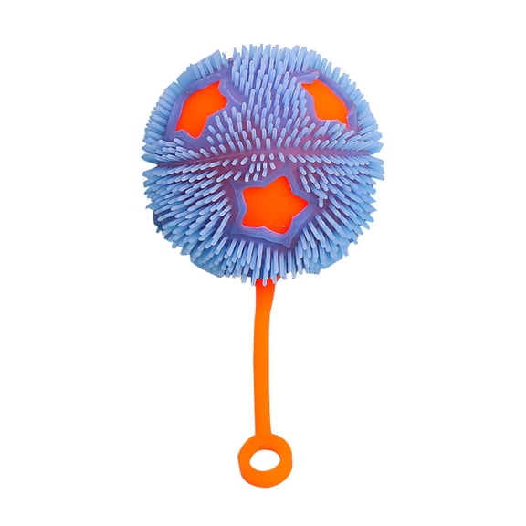 Fuzz Ball Squishy Sensory Item, Giant Jumbo Size, Random Color, Tactile Calming Aid, Adult Professionals, Funny Office Gag, Calming Focus Tool