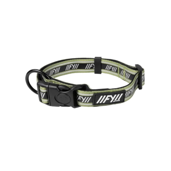 FuzzYard Active Dog Collar Khaki
