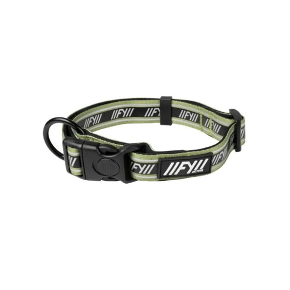 FuzzYard Active Dog Collar Khaki