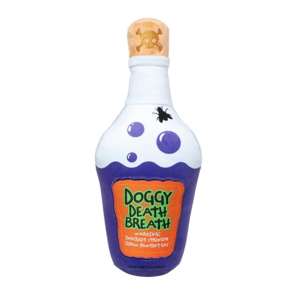 FuzzYard Doggy Death Breath Potion Plush Dog Toy