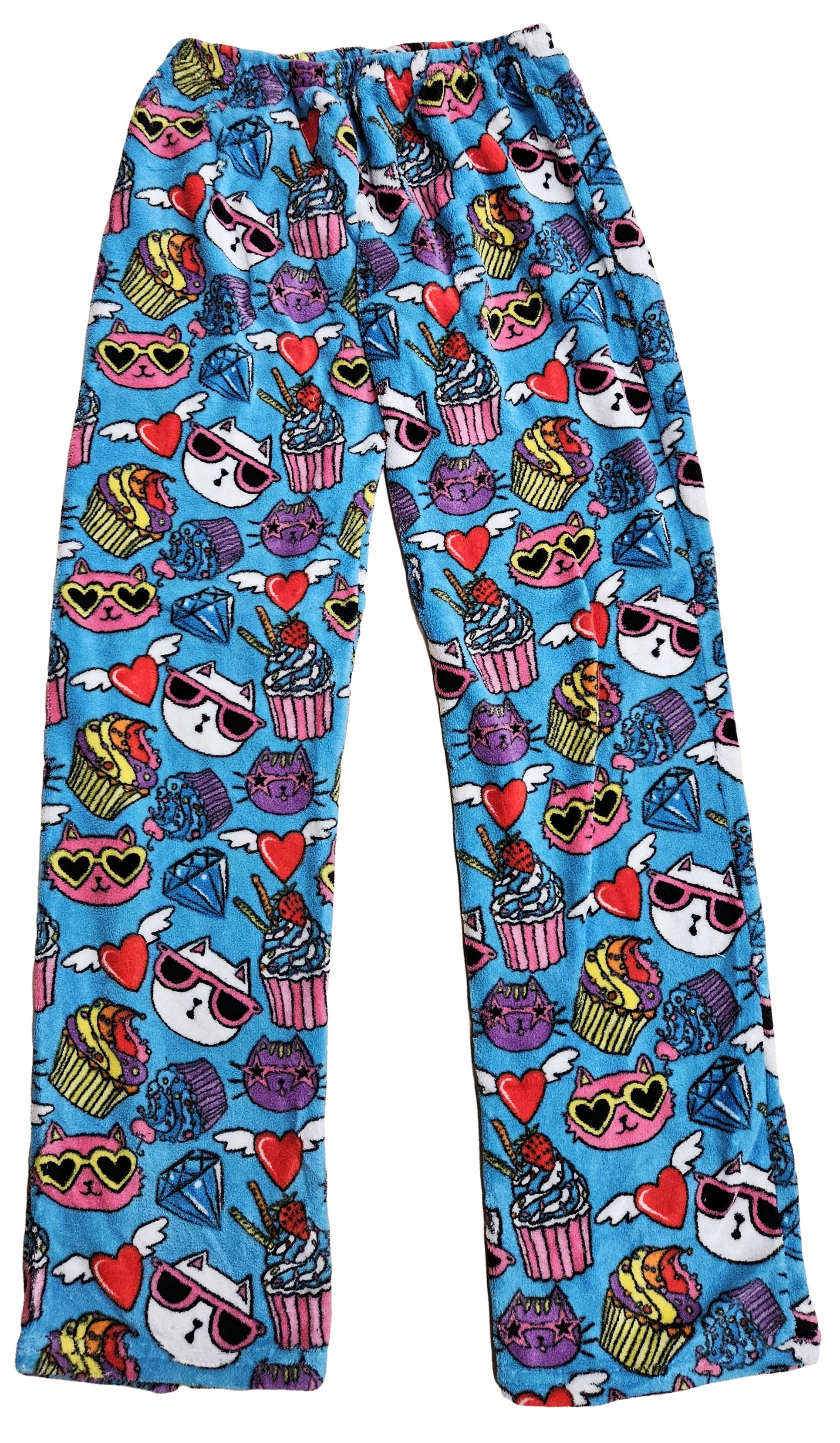 Fuzzies by Confetti Women Pajama Pants Sleepwear Fleece PJ, Junior ...