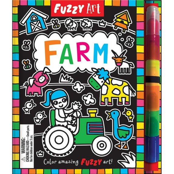 Fuzzy Art Fuzzy Art Farm, (Hardcover)