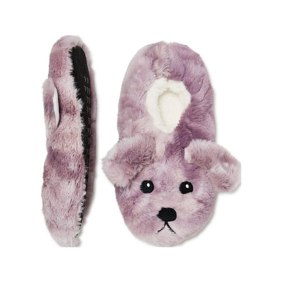 Fuzzy Babba Women's 3D Dog Slipper Socks, 1-Pack